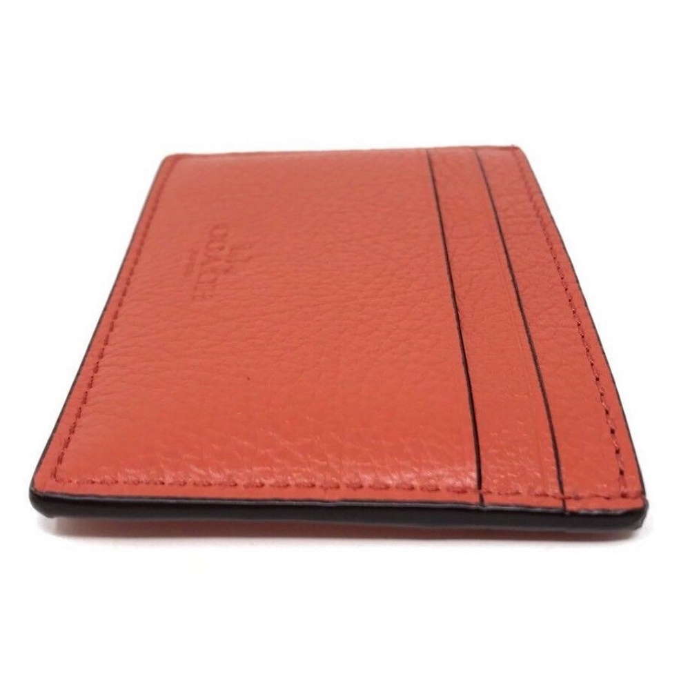 Coach Heart Wink Flat Card Case - Picture 2 of 5